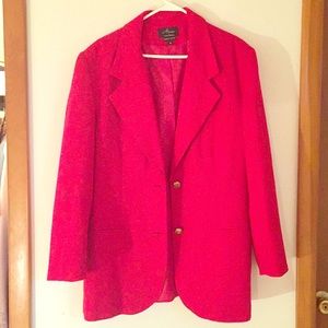Vintage Alannie by Donny Brook Red Blazer